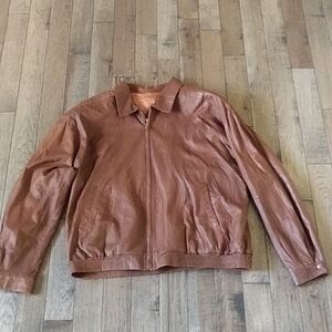Remy Leather Jacket Men's size 46